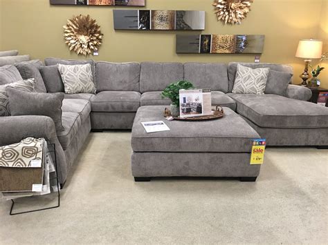 very comfortable gray sofa